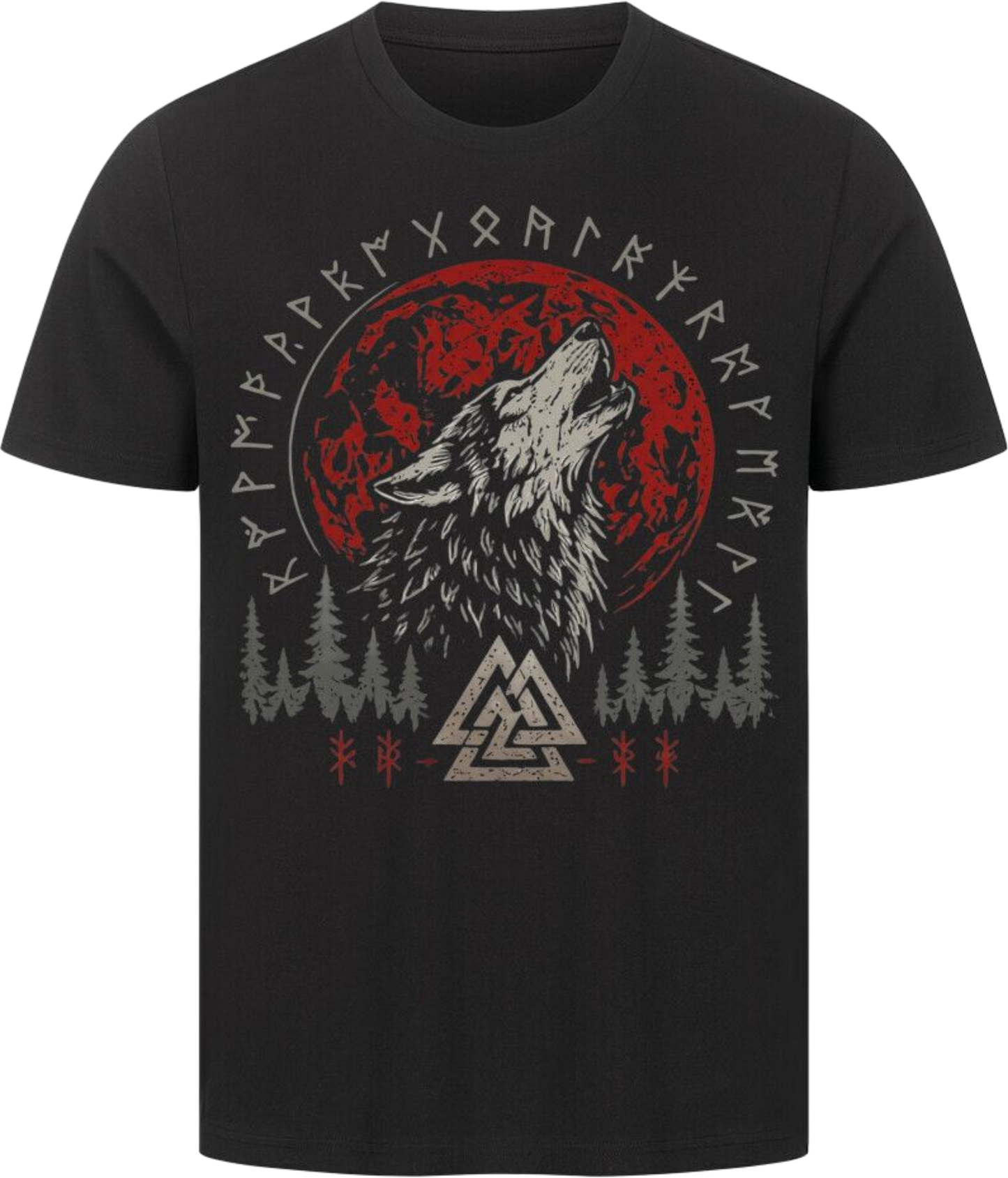 Premium Shirt "Howling Wolf"