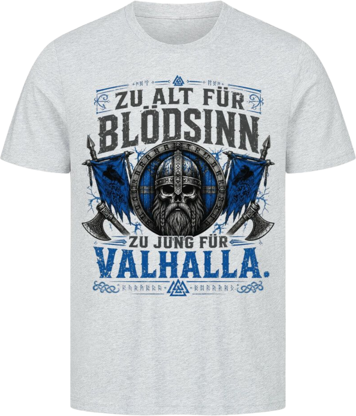 Viking Shirt "zu Jung für Valhalla"