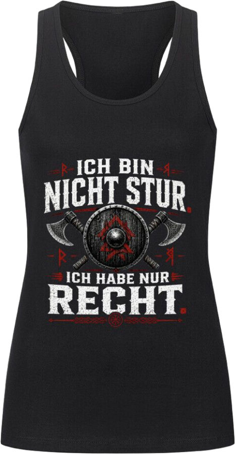 Frauen Tanktop "Ich habe Recht"