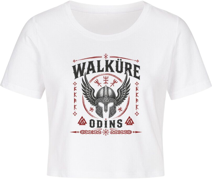 Cropped Tee "Walküre Odins"