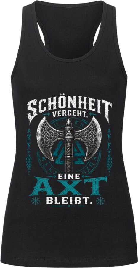 Frauen Tanktop "Schönheit vergeht"