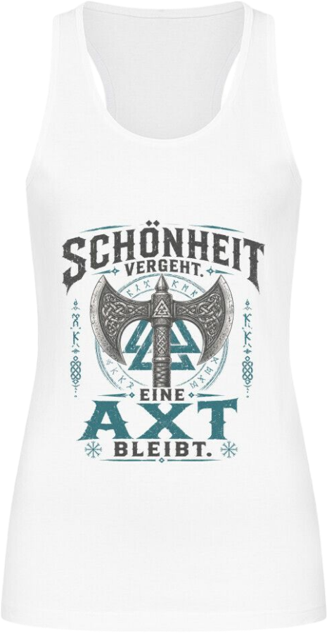 Frauen Tanktop "Schönheit vergeht"