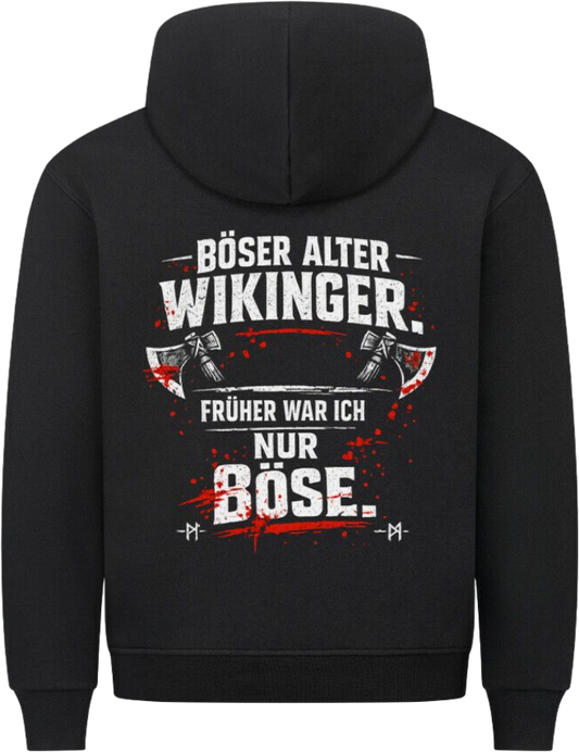 Premium Hoodie "Böser alter Wikinger"