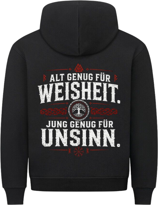 Premium Hoodie "Weisheit"