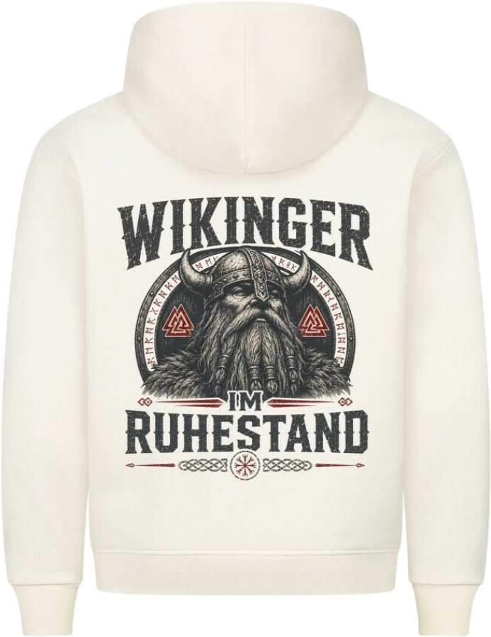 Premium Hoodie "Wikinger im Ruhestand"