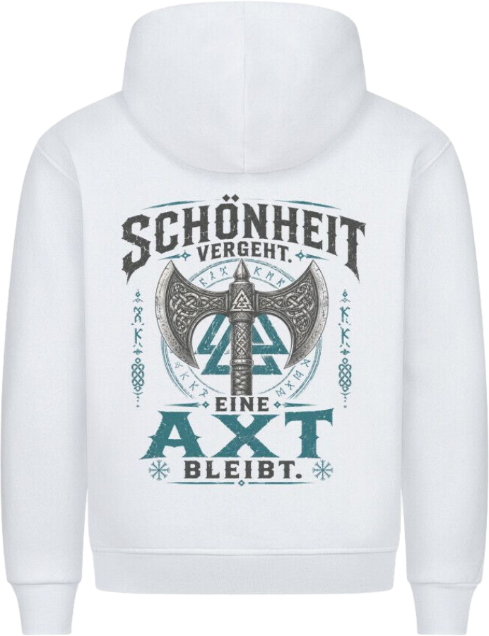 Premium Hoodie "Schönheit vergeht"