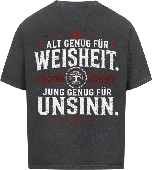 Oversized Shirt "Weisheit"