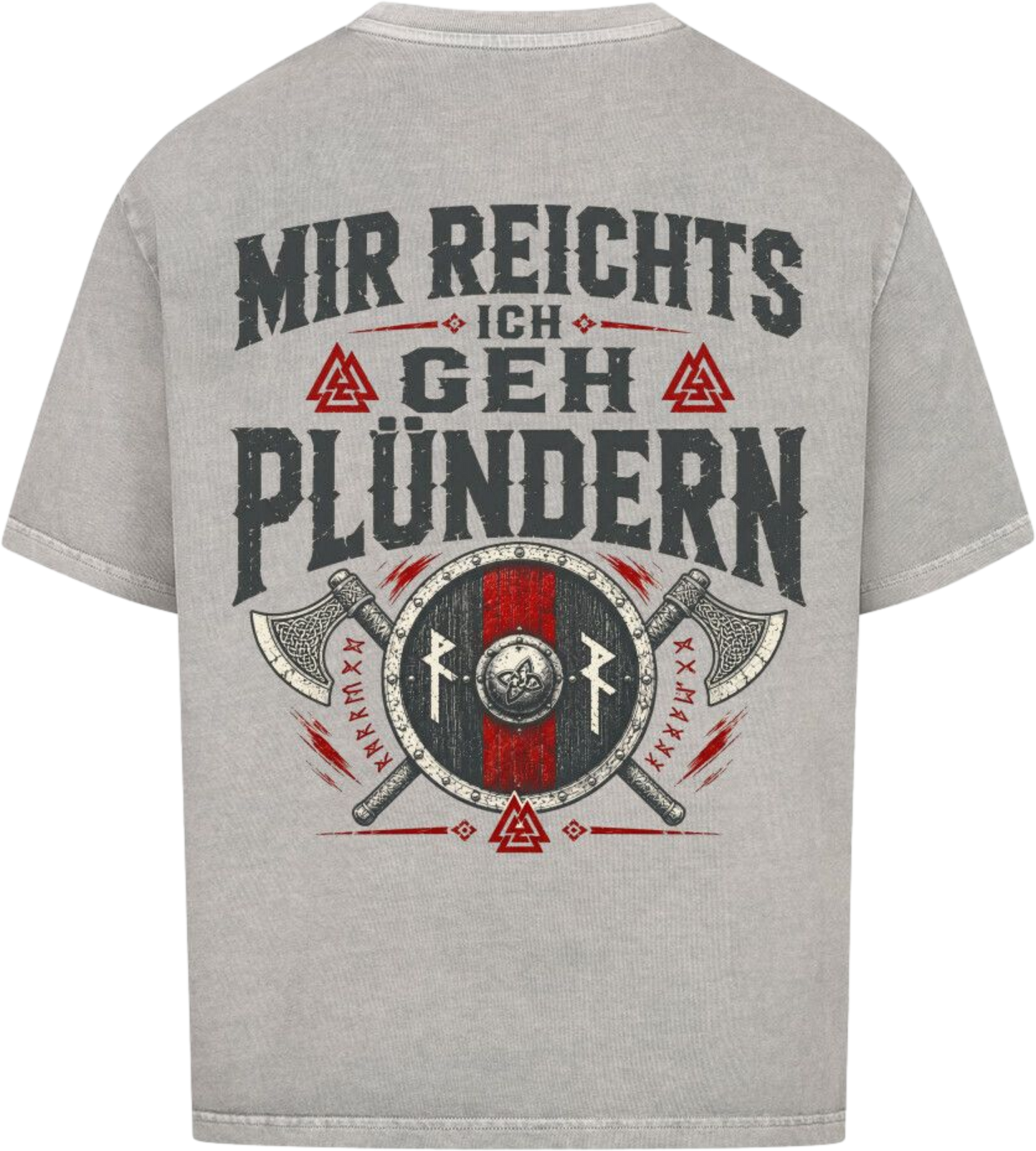 Oversized Shirt "Ich geh Plündern"