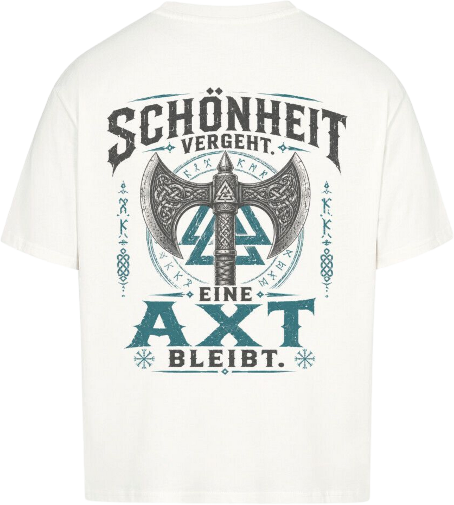Oversized Shirt "Schönheit vergeht"