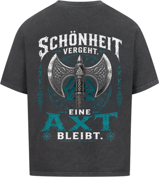 Oversized Shirt "Schönheit vergeht"
