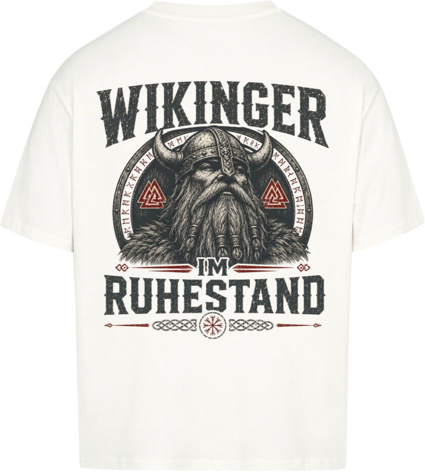 Oversized Shirt "Wikinger im Ruhestand"