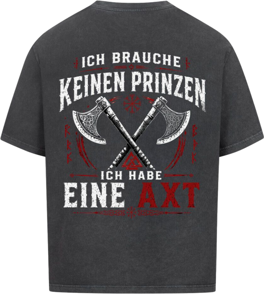 Oversized Shirt "Ich habe eine Axt"