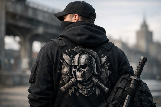 Streetwear mit Krieger-Symbolik für klare Haltung