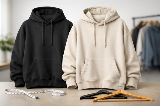 Wie fallen oversized Hoodies aus? Größencheck