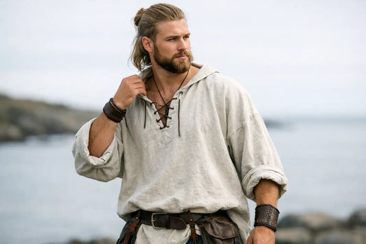 Oversized Wikinger Shirt richtig tragen