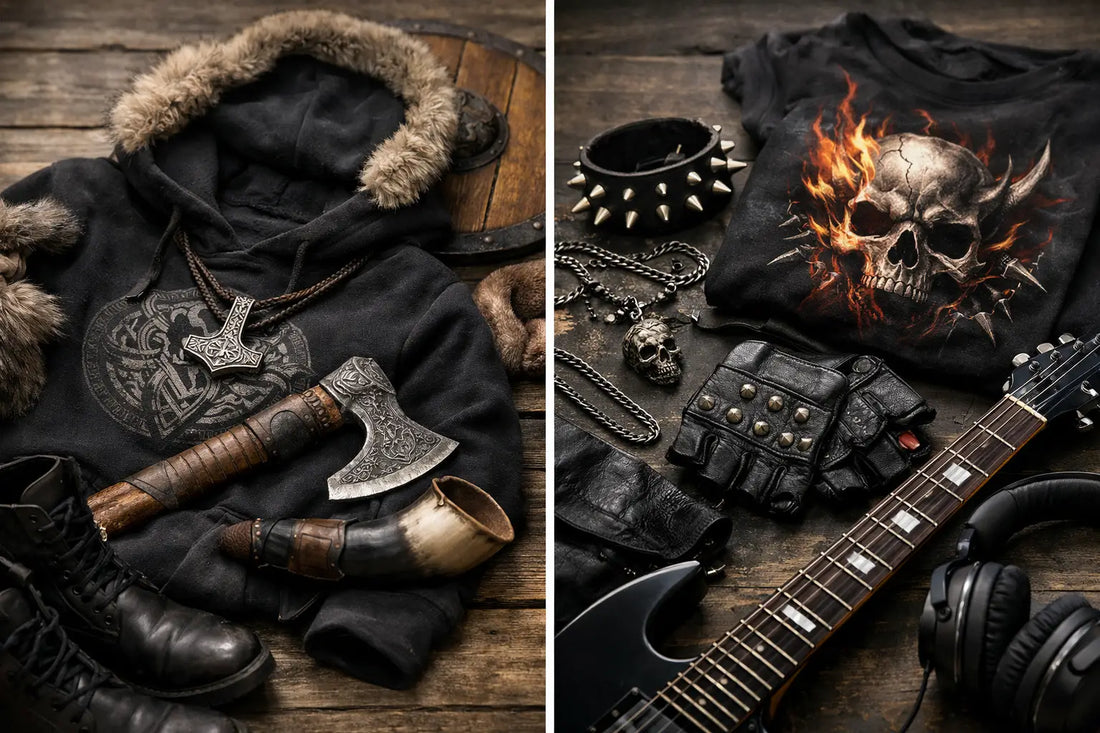Viking Streetwear vs. Metal Merch: Was passt?