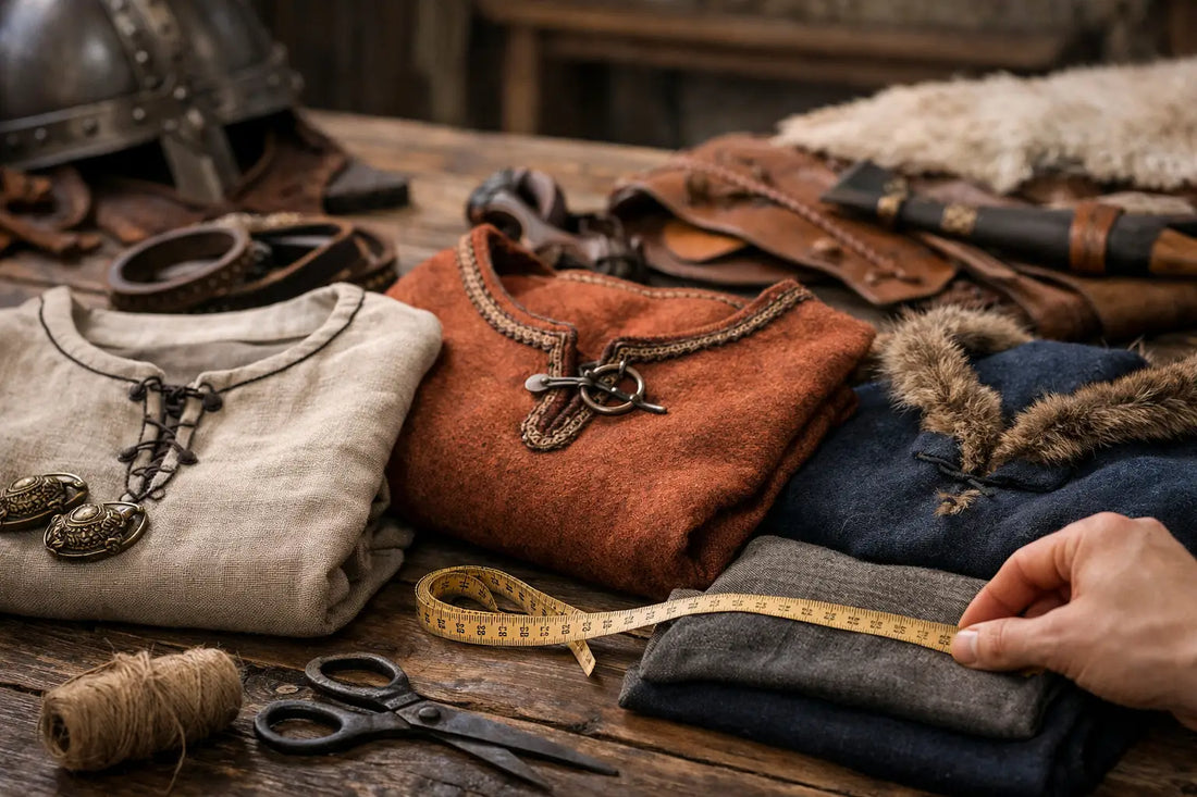 Viking Kleidung Größen richtig auswählen