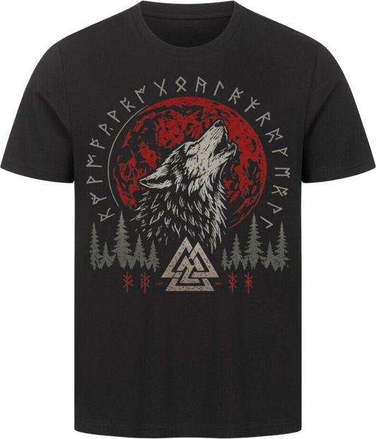 Premium Shirt "Howling Wolf"