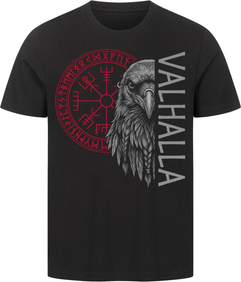 Viking Shirt "Valhalla Raven"