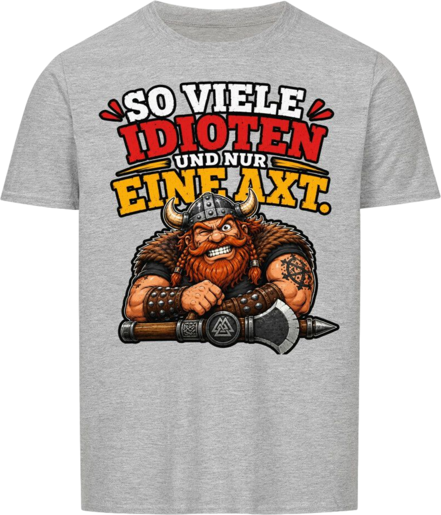 Basic Shirt "Idioten"