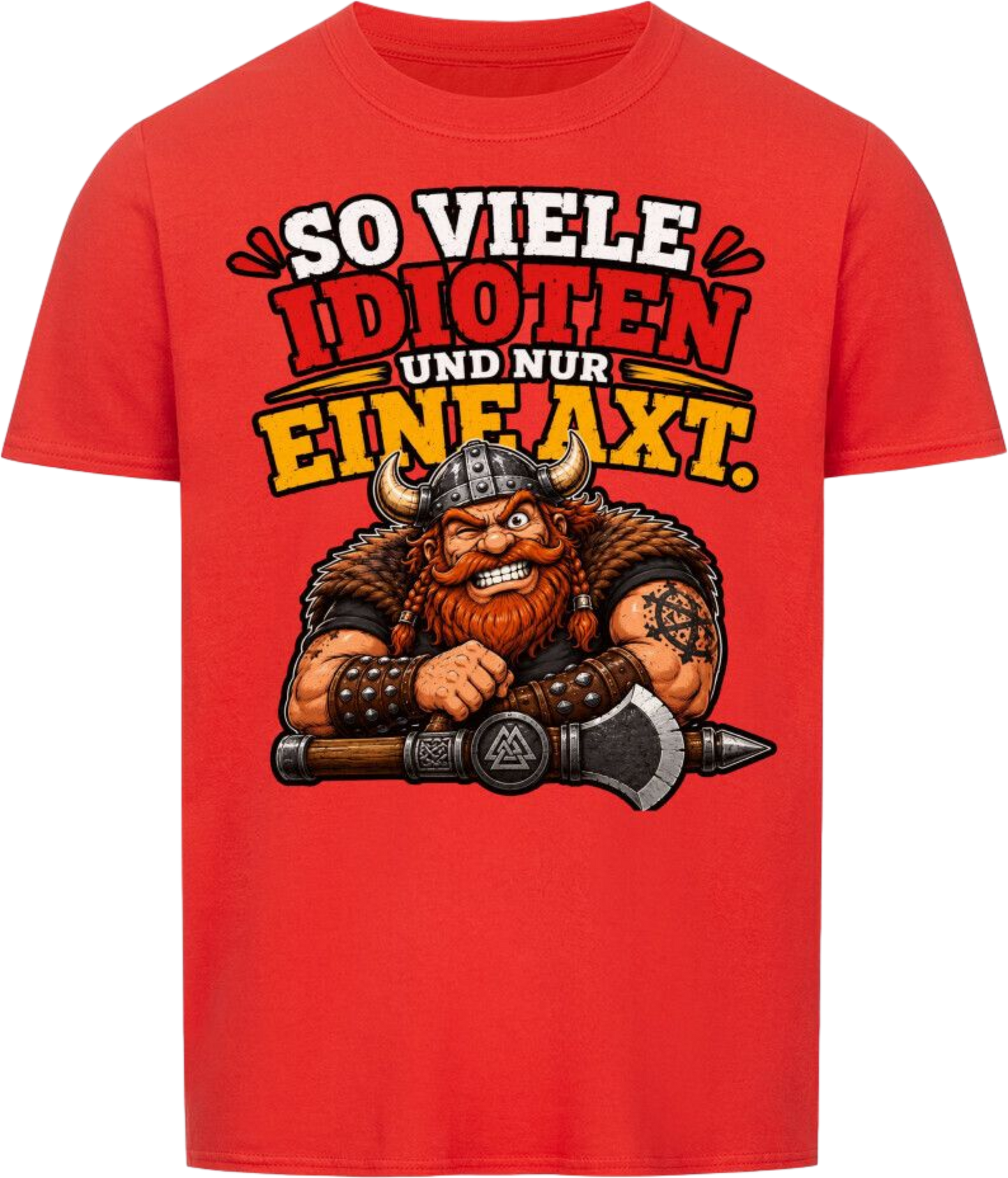Basic Shirt "Idioten"