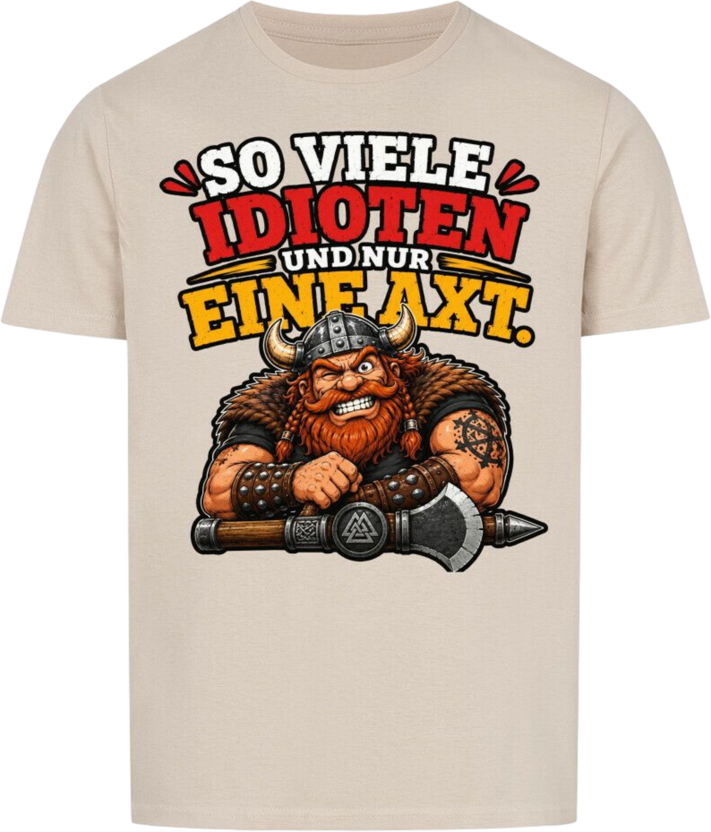 Basic Shirt "Idioten"