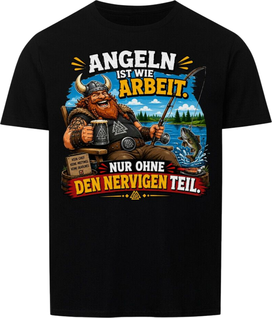 Basic Shirt "Angeln"