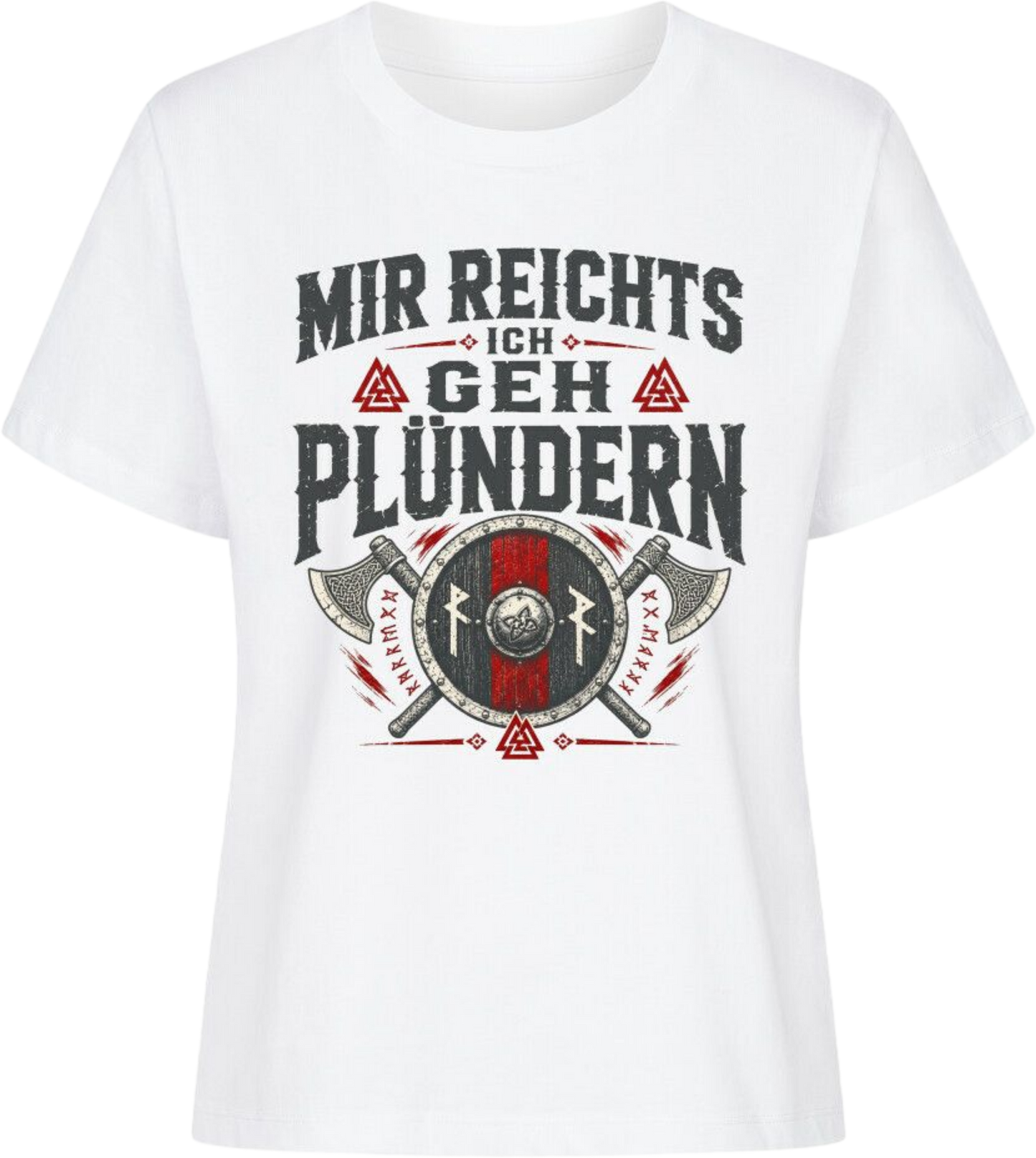 Frauen Shirt "Ich geh Plündern"