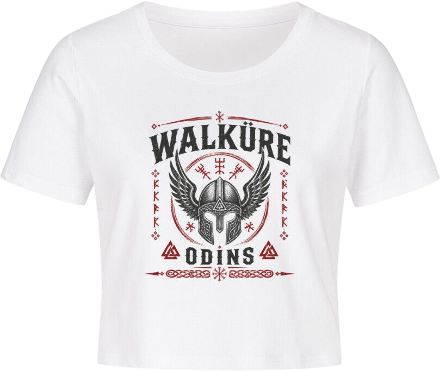 Cropped Tee "Walküre Odins"
