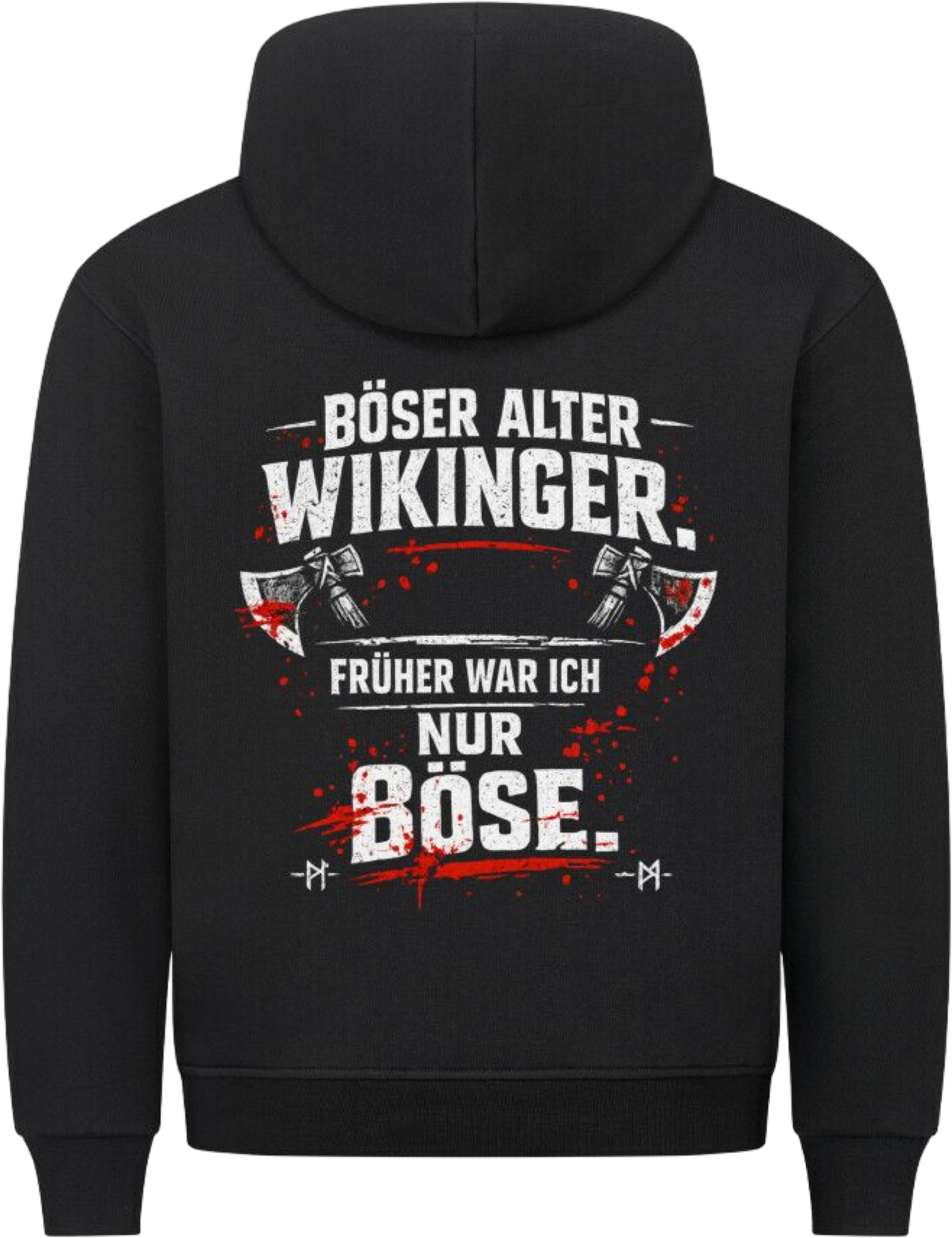 Premium Hoodie "Böser alter Wikinger"