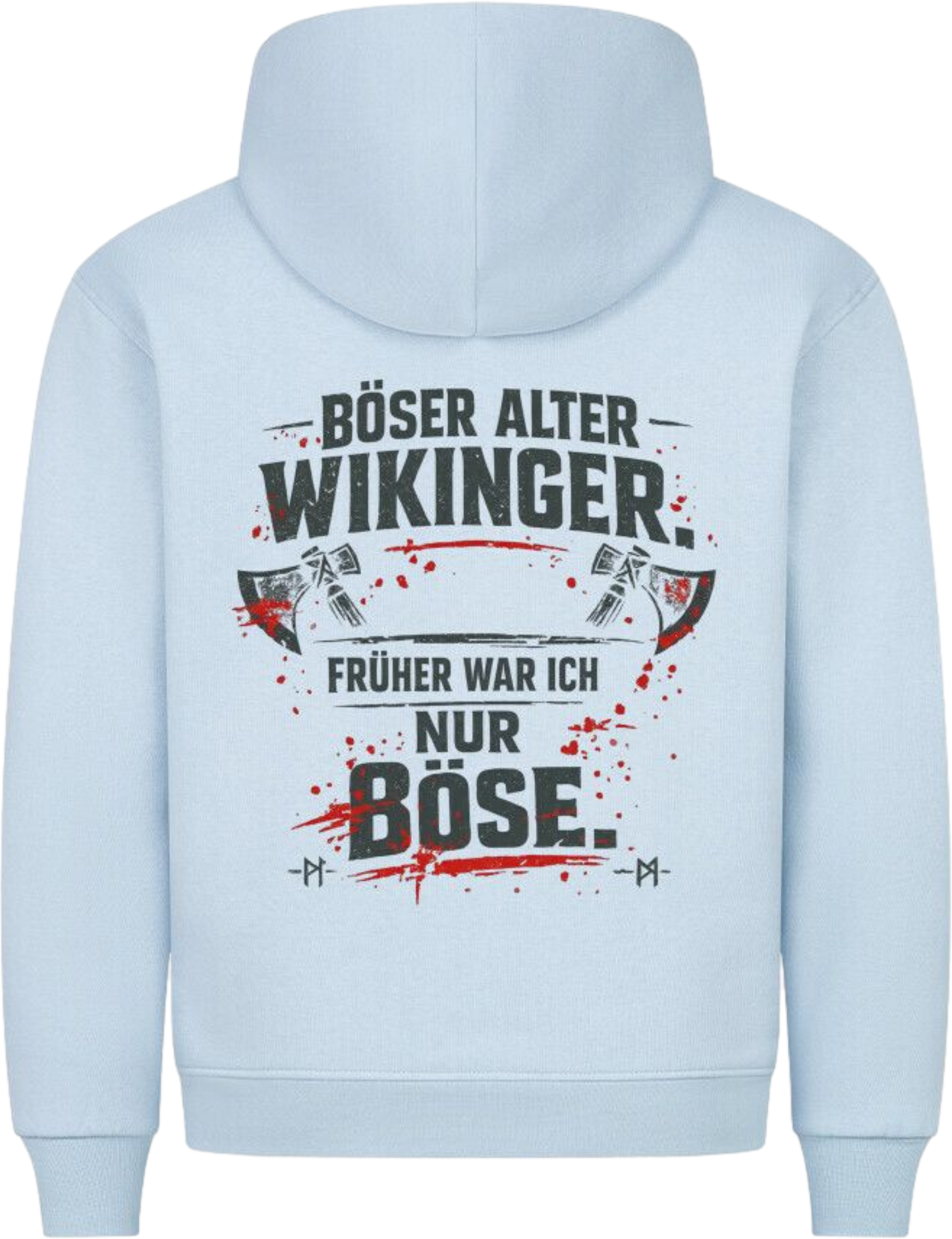 Premium Hoodie "Böser alter Wikinger"