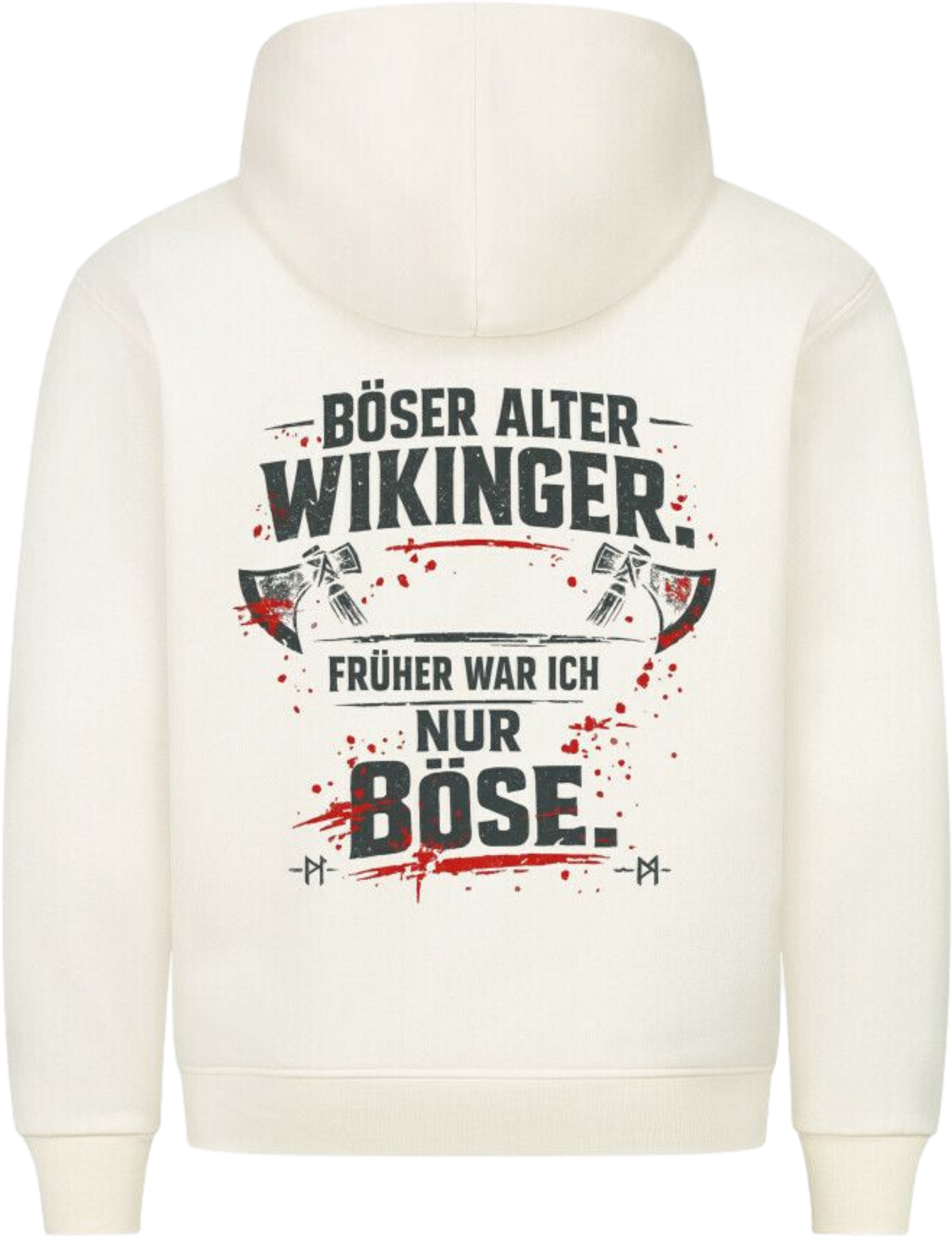 Premium Hoodie "Böser alter Wikinger"