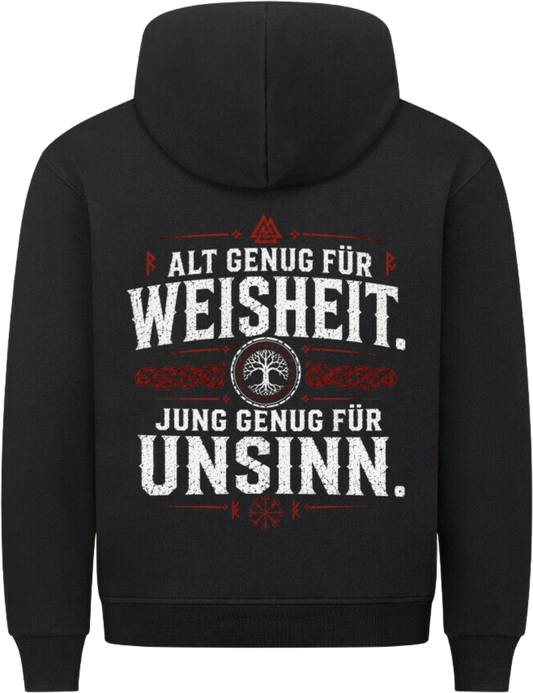 Premium Hoodie "Weisheit"