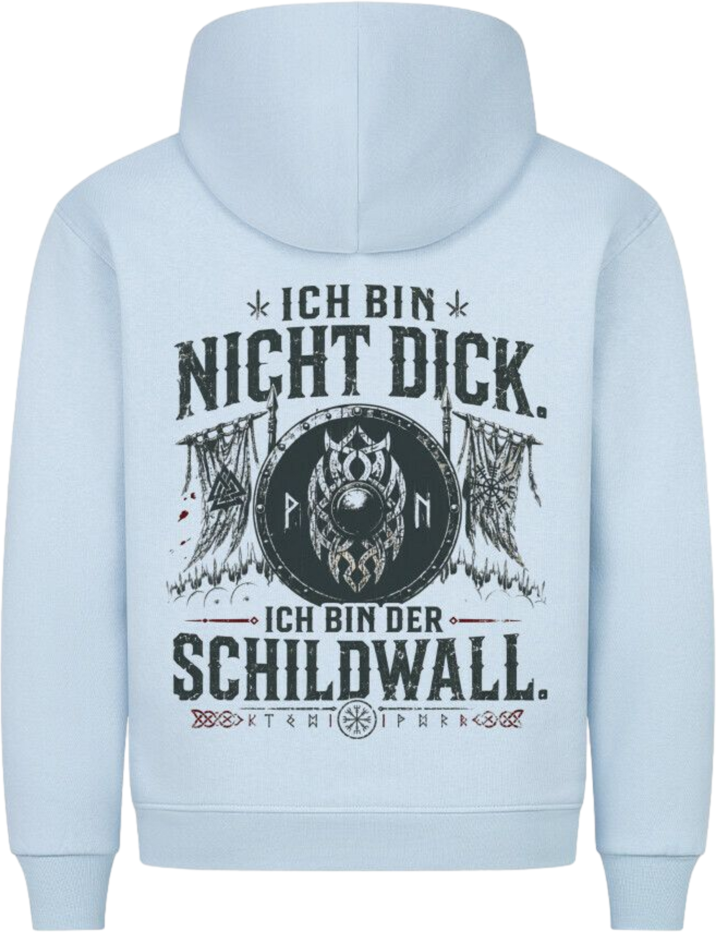 Premium Hoodie "Schildwall"