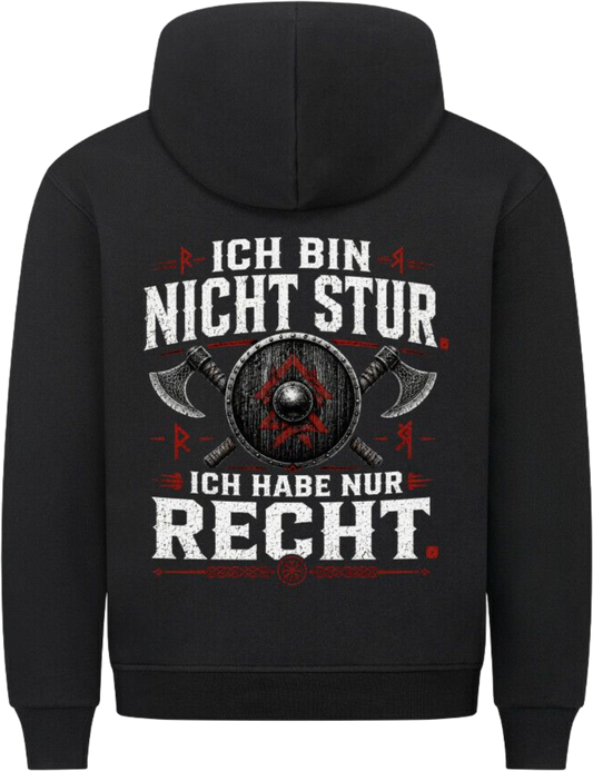 Premium Hoodie "Ich habe Recht"