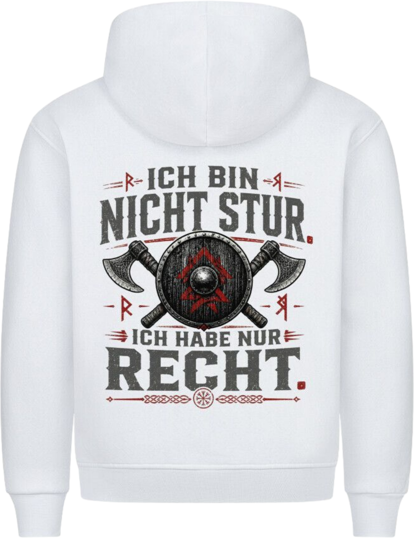 Premium Hoodie "Ich habe Recht"