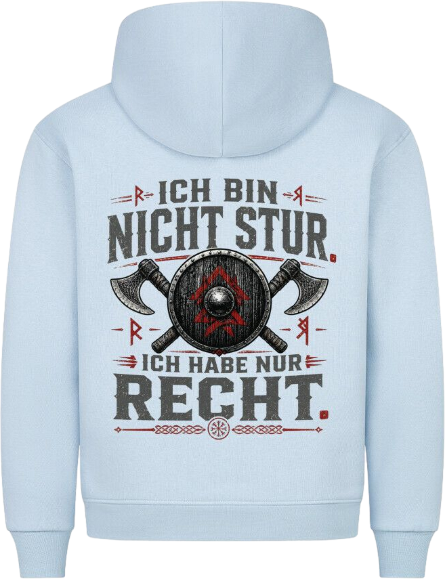 Premium Hoodie "Ich habe Recht"
