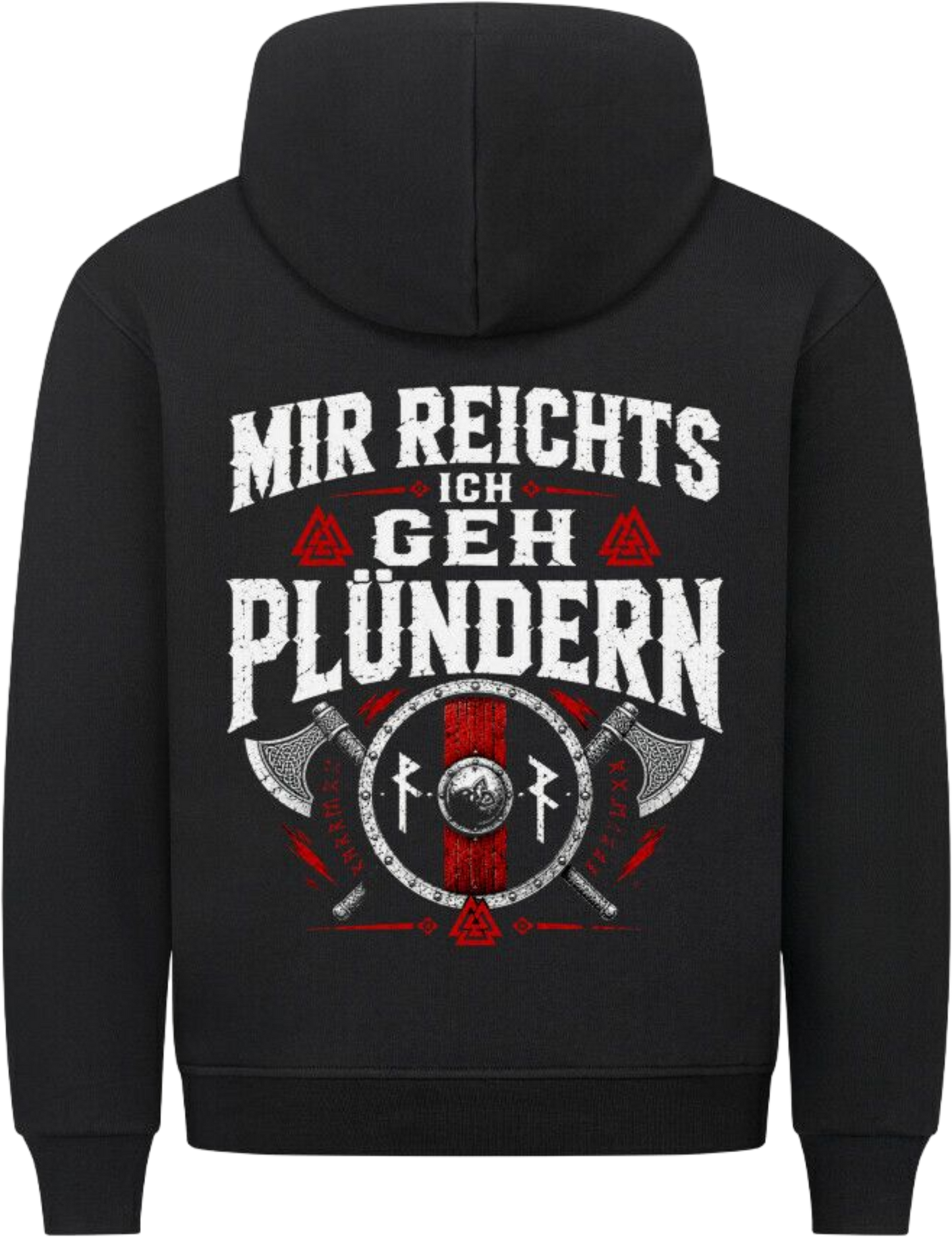 Premium Hoodie "Ich geh Plündern"