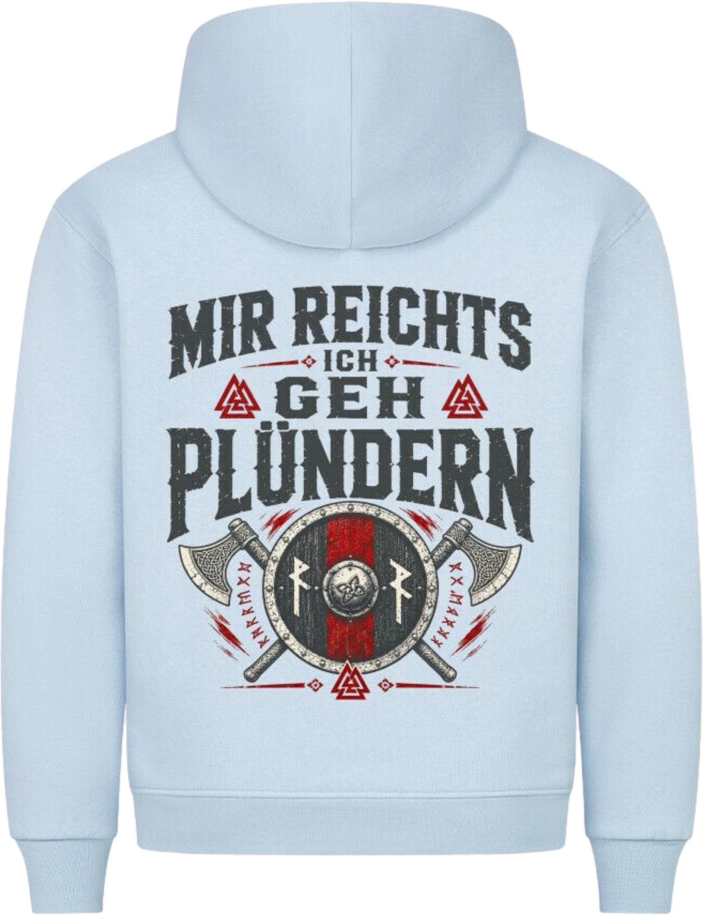 Premium Hoodie "Ich geh Plündern"