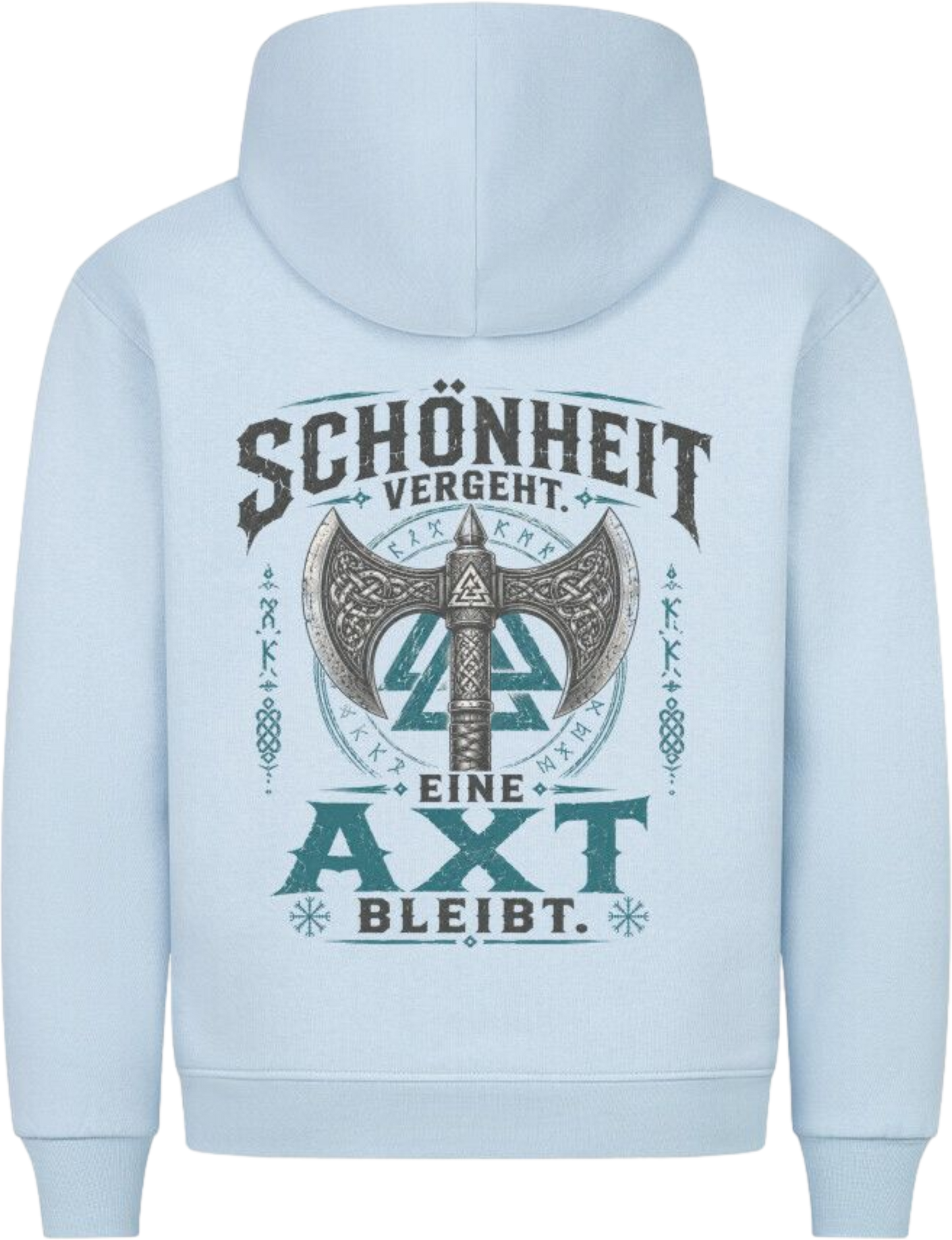 Premium Hoodie "Schönheit vergeht"