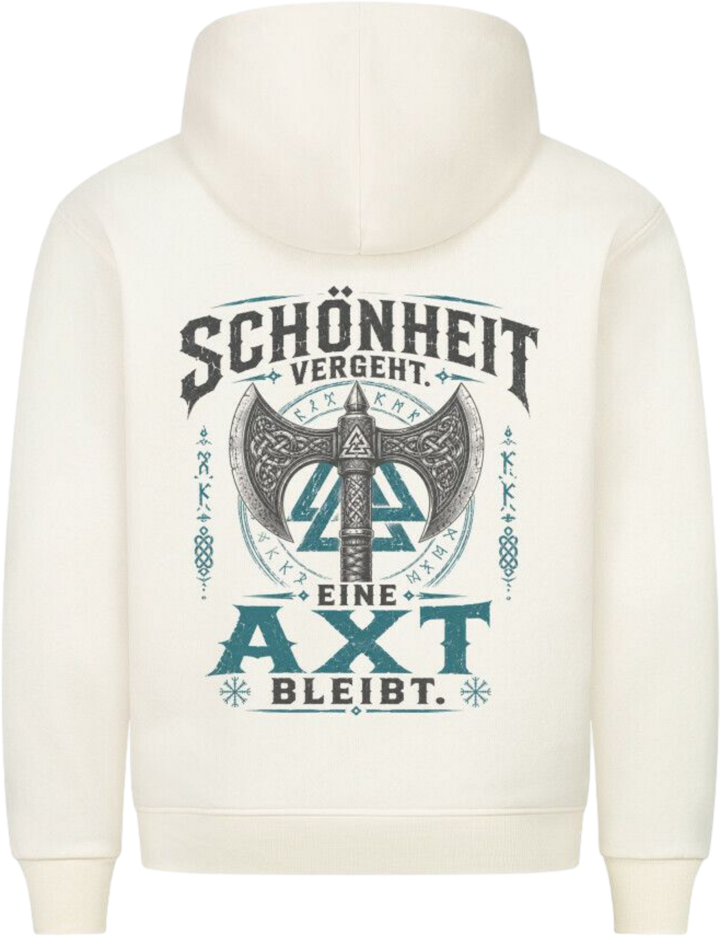Premium Hoodie "Schönheit vergeht"
