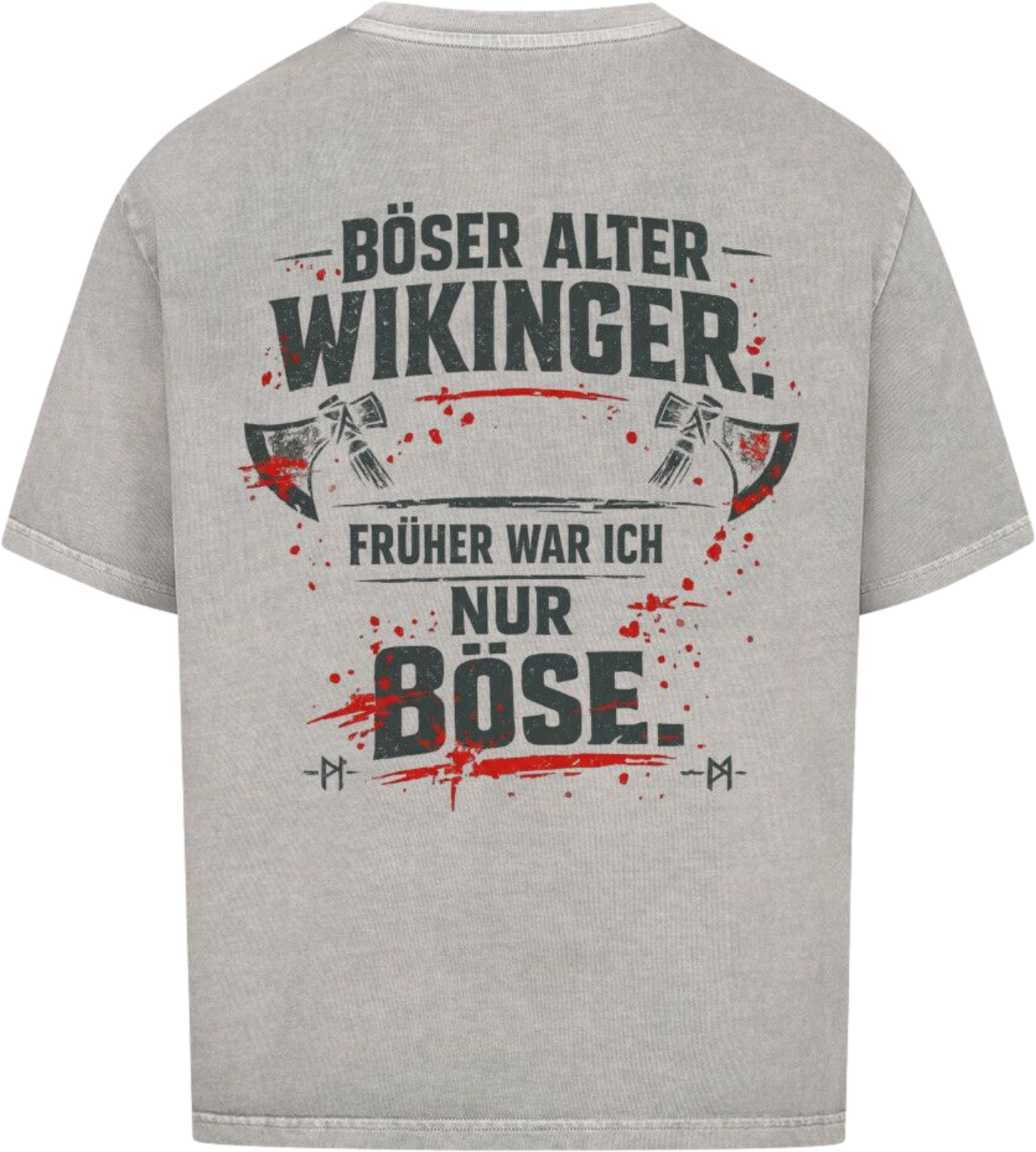 Oversized Shirt "Böser alter Wikinger"