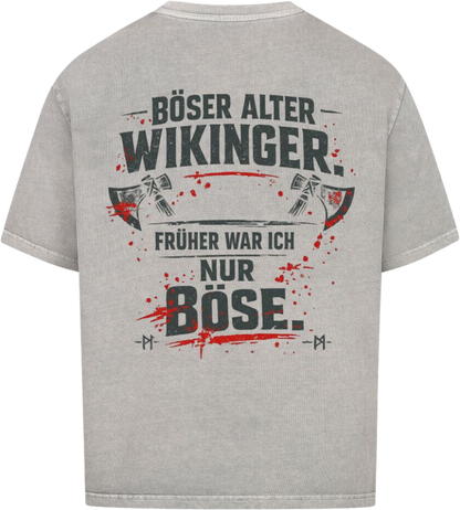 Oversized Shirt "Böser alter Wikinger"