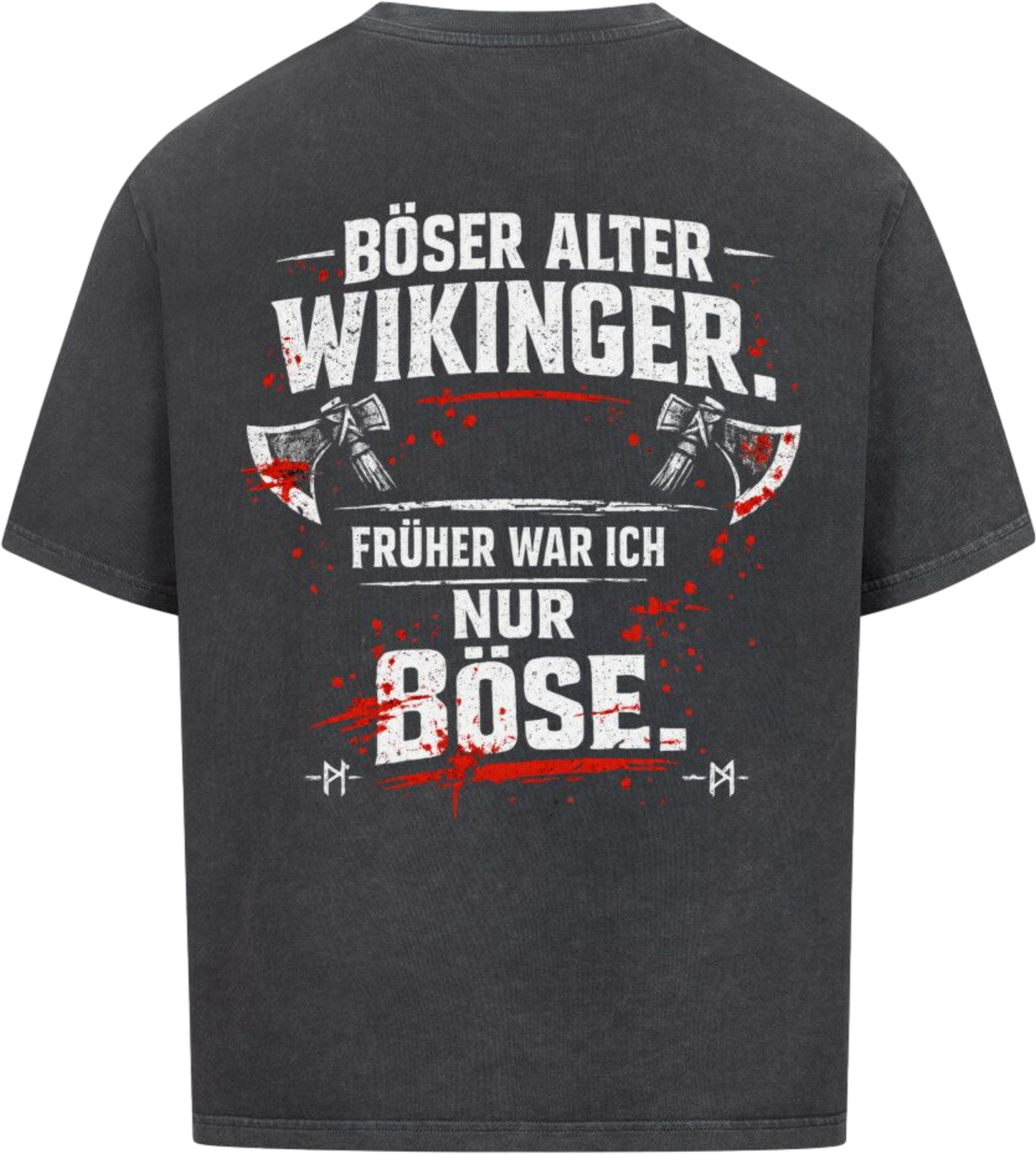 Oversized Shirt "Böser alter Wikinger"