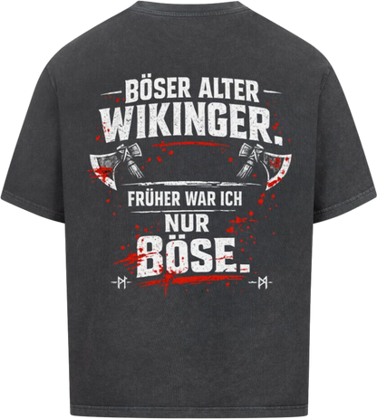 Oversized Shirt "Böser alter Wikinger"
