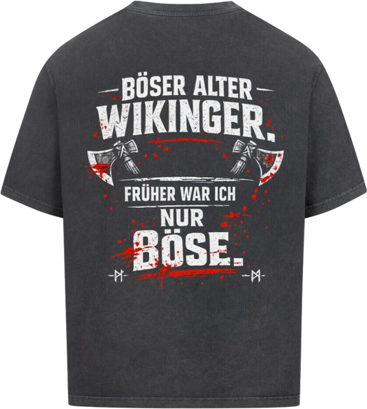 Oversized Shirt "Böser alter Wikinger"