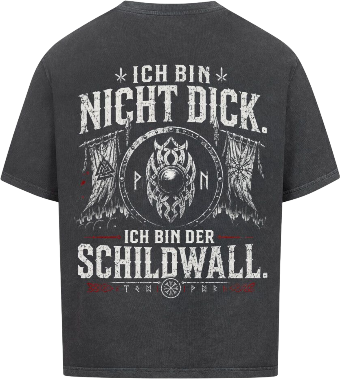 Oversized Shirt "Ich bin der Schildwall"