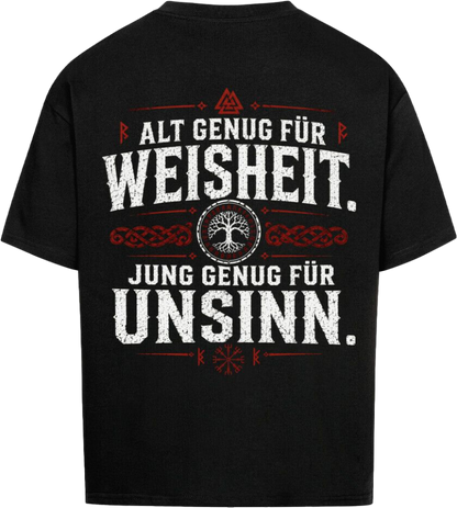 Oversized Shirt "Weisheit"