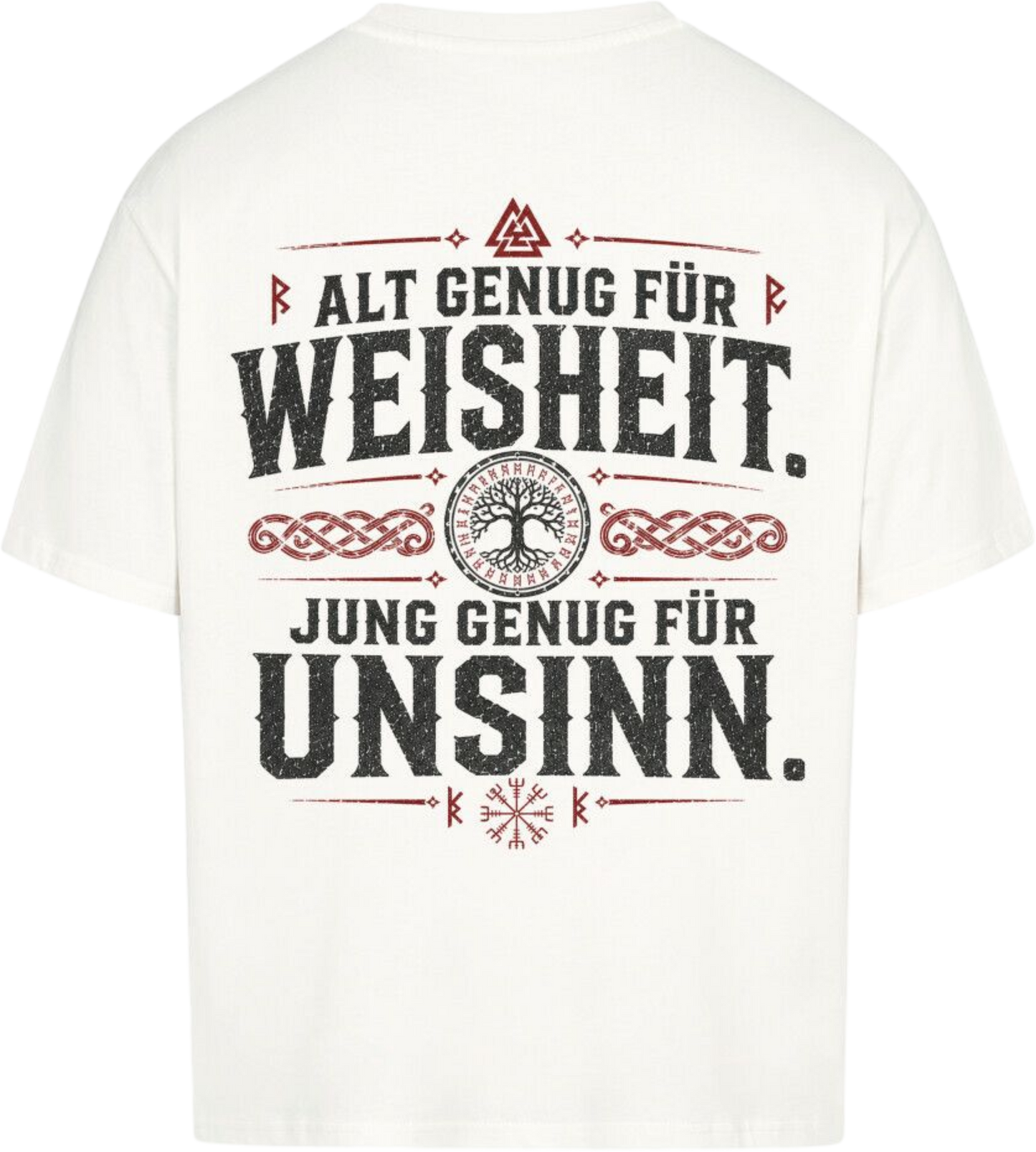 Oversized Shirt "Weisheit"