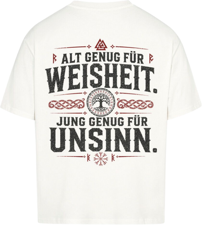 Oversized Shirt "Weisheit"